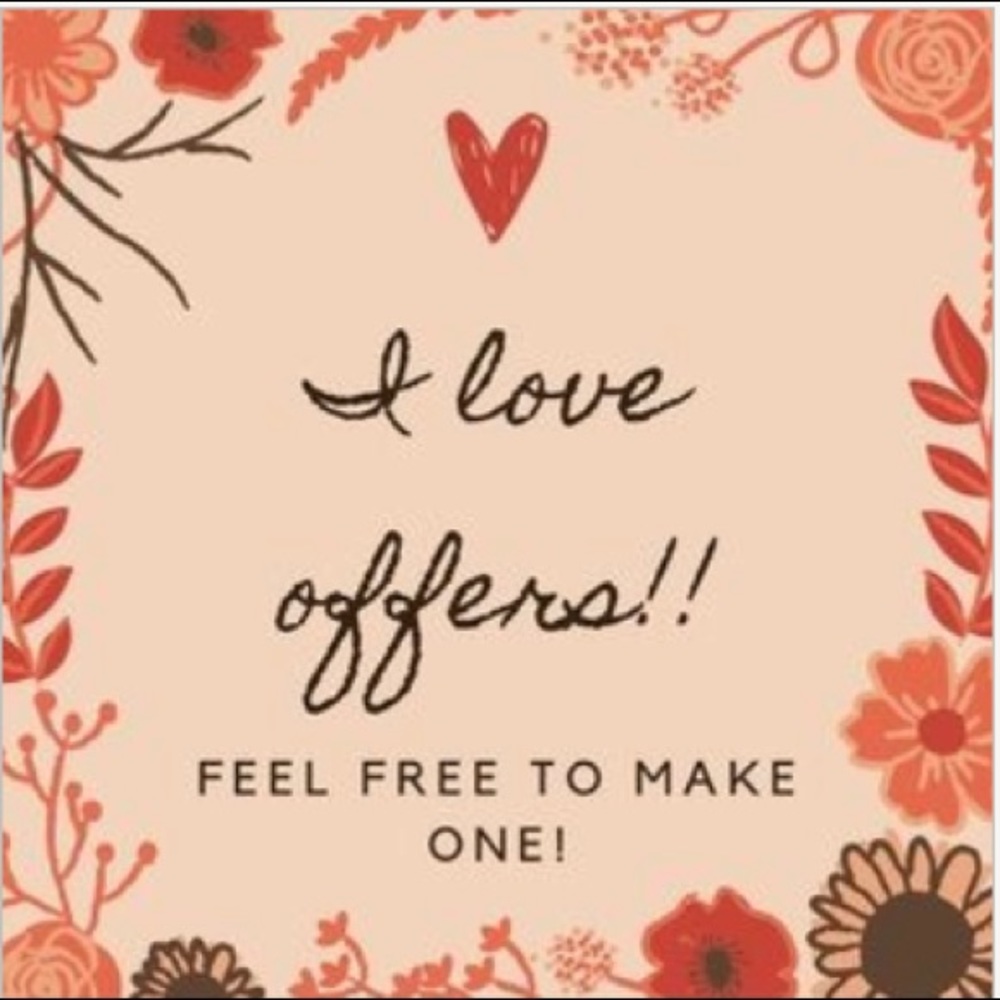 Feel free to make an offer!